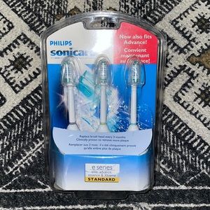 3 Philips Sonicare E series Elite Advance Essence Xtreme Toothbrush Heads HX7004